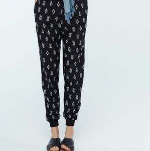 Madewell Ikat Print Jogger Pants